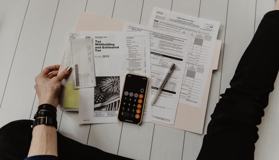 Accounting ledgers and financial documents